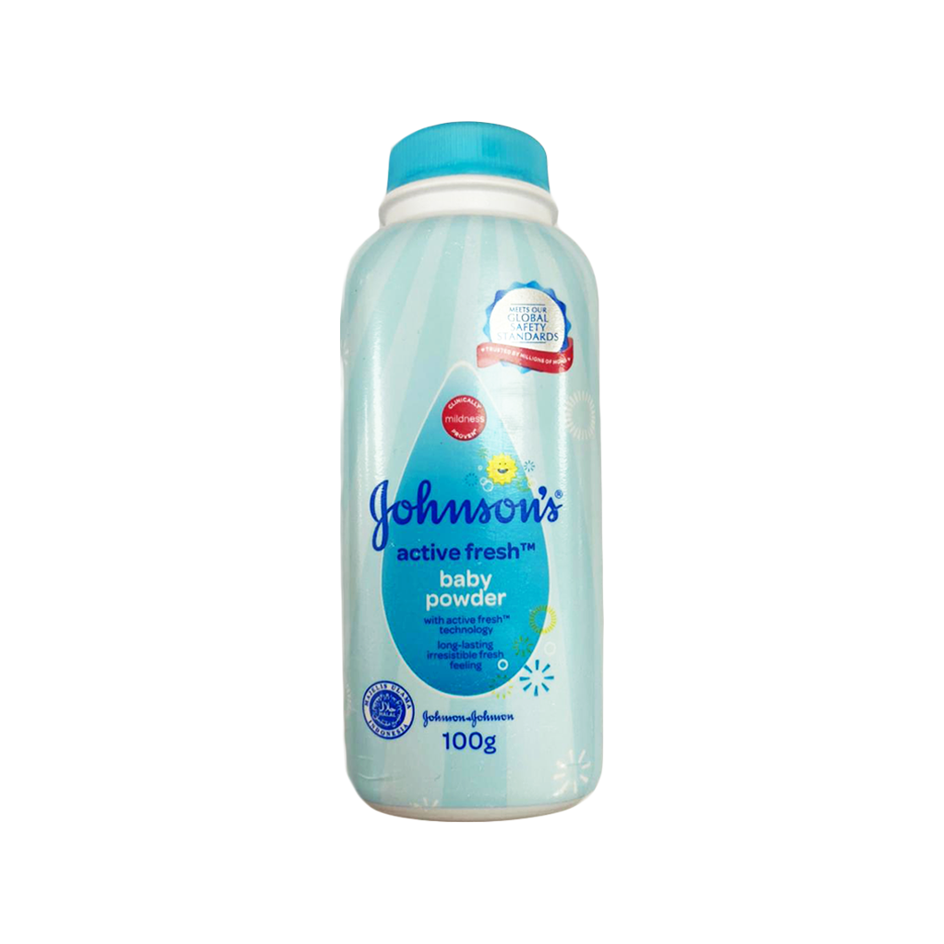 Johnsons Baby Powder Active Fresh 100g (Philippines)
