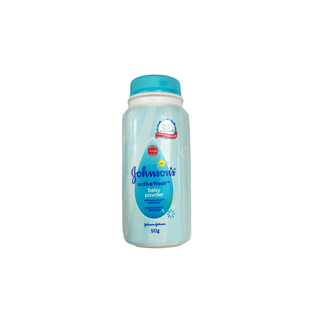 Johnsons Baby Powder Active Fresh 50g  (Philippines)