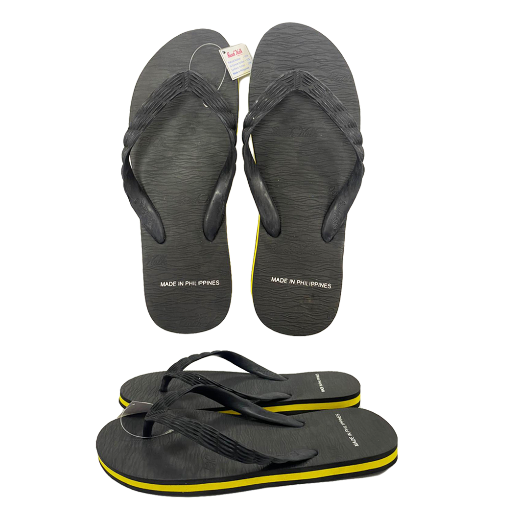 Bench Beach Walk Black Yellow (9-10.5)