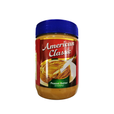 American Classic Peanut Butter Crunchy 510g