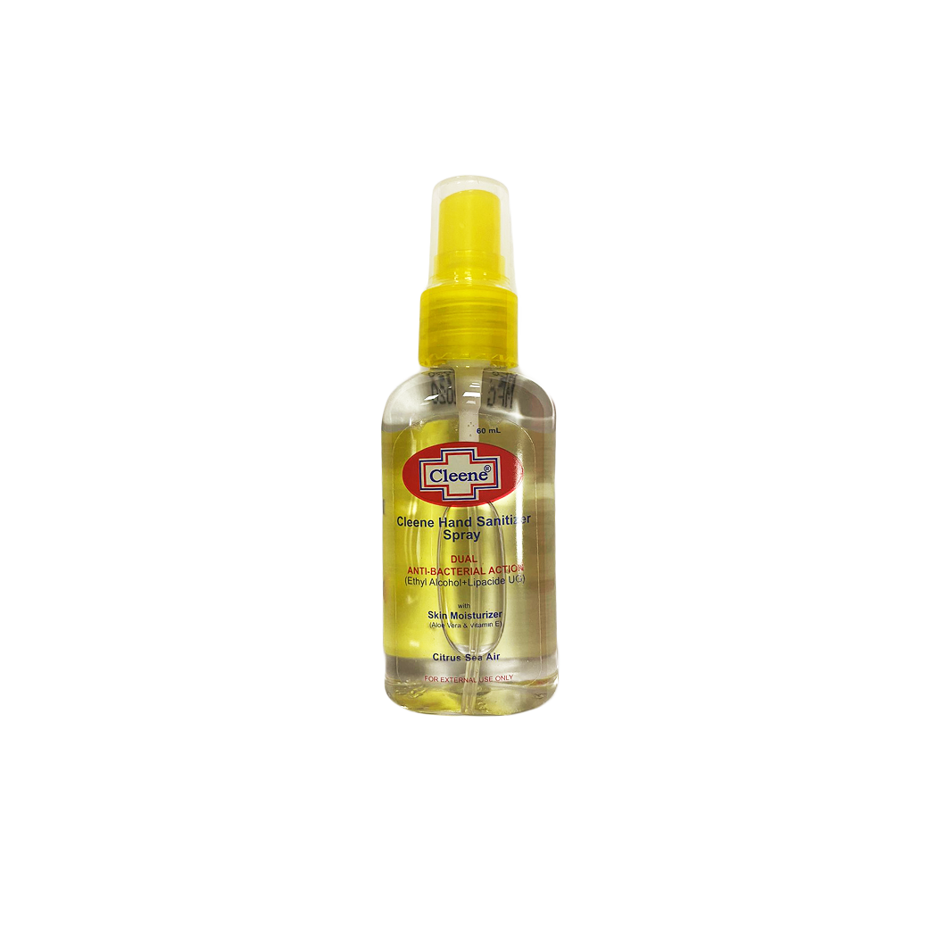 Cleene Hand Sanitizer Spray Citrus Air (Yellow) 60ml