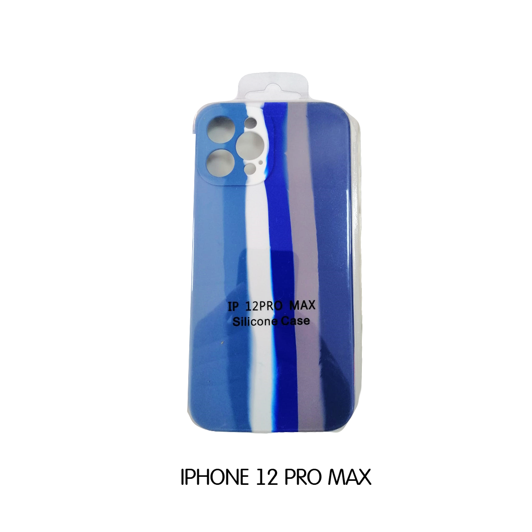 Iphone Case 12 Pro -Blue Stripes