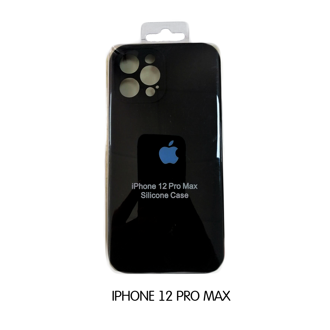 Iphone Case 12 Pro Max - Black Iphone Case