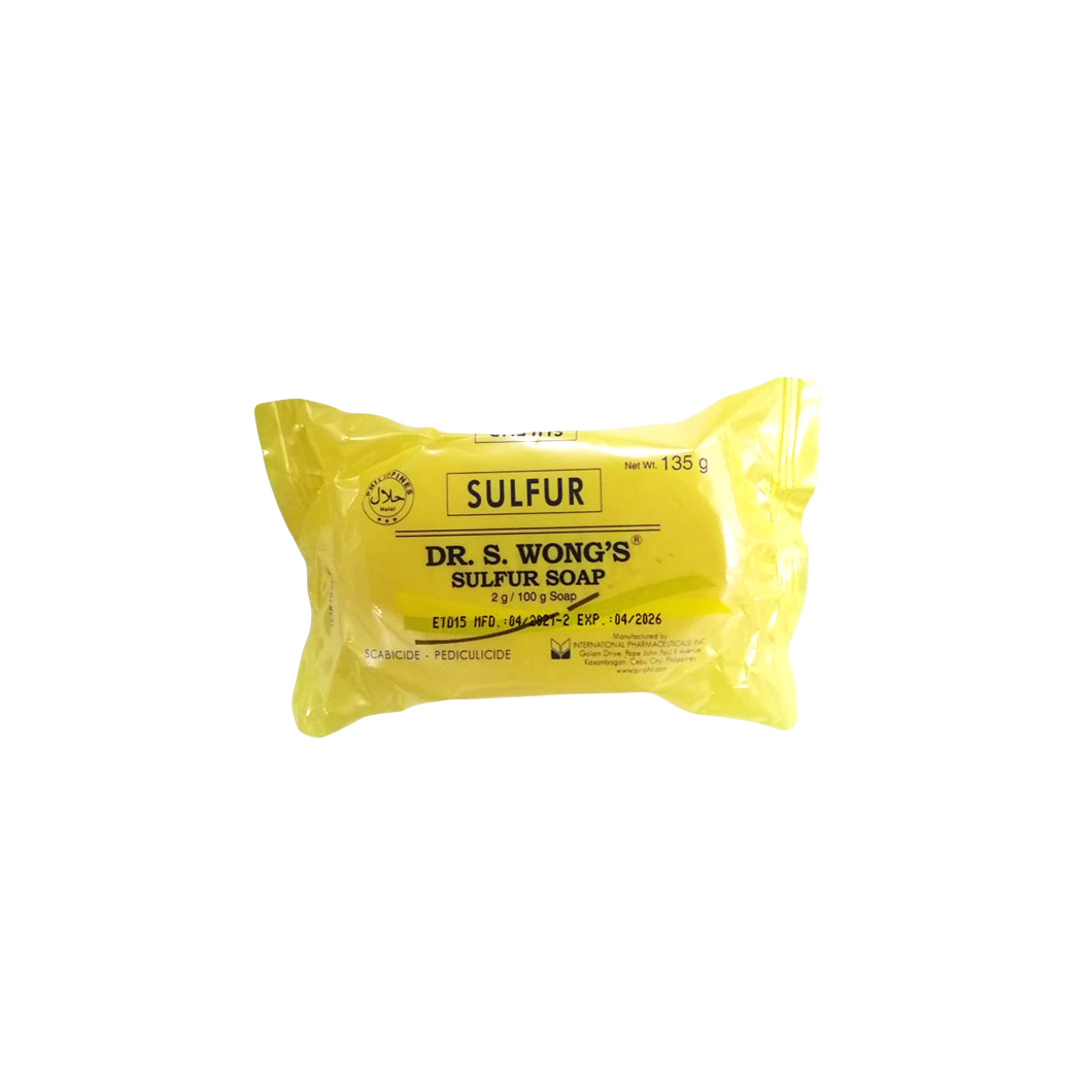Sulfur Dr Wong Sulfur Soap 135g