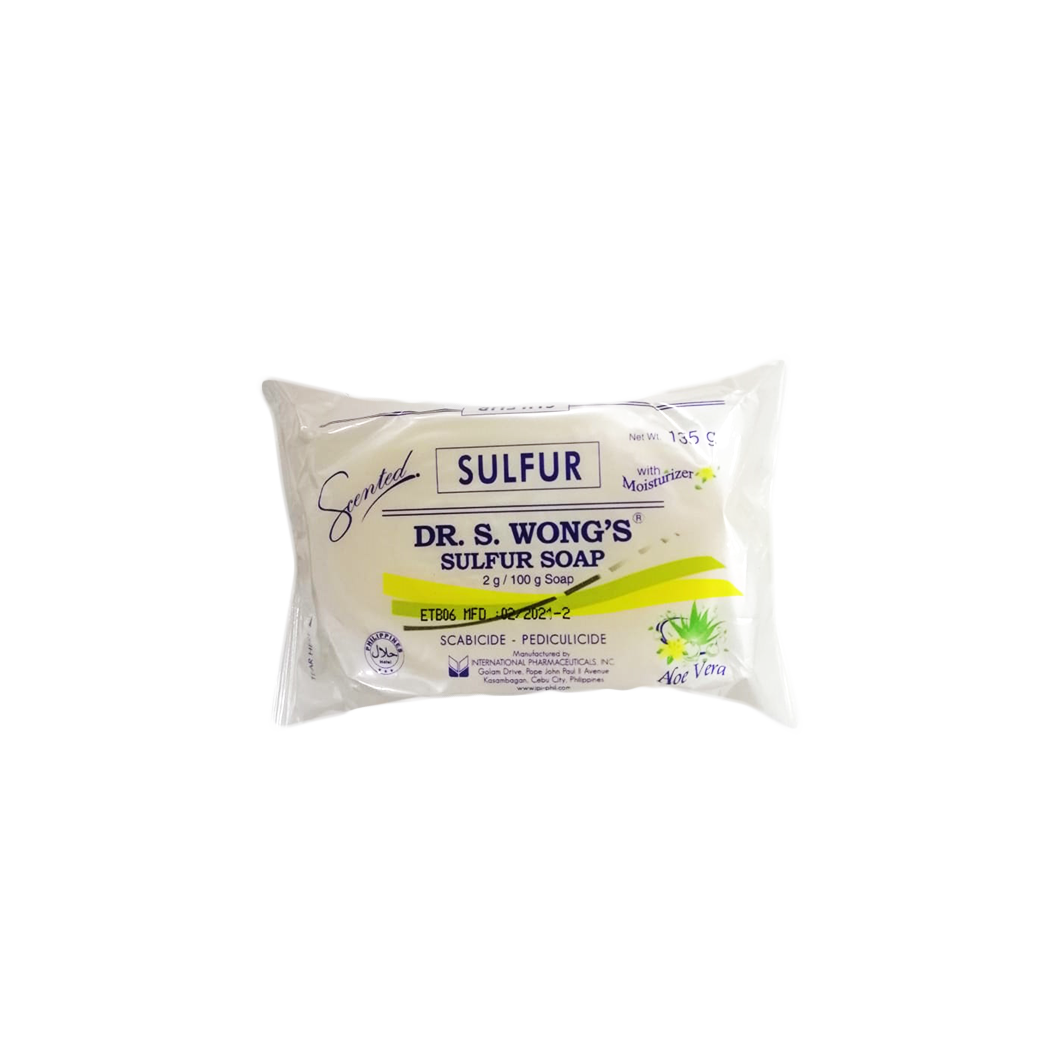Sulfur Dr Wong Sulfur Soap (Scented) 100g
