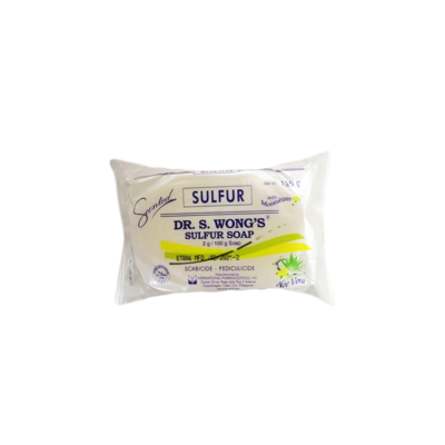 Sulfur Dr Wong Sulfur Soap (Scented) 100g