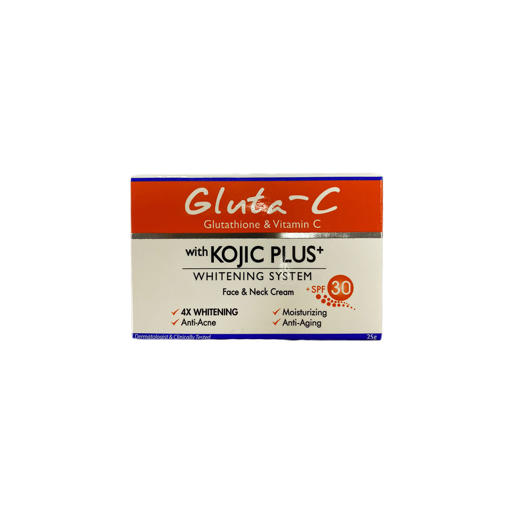 Gluta-C with Kojic Plus Face and Neck Cream 25g