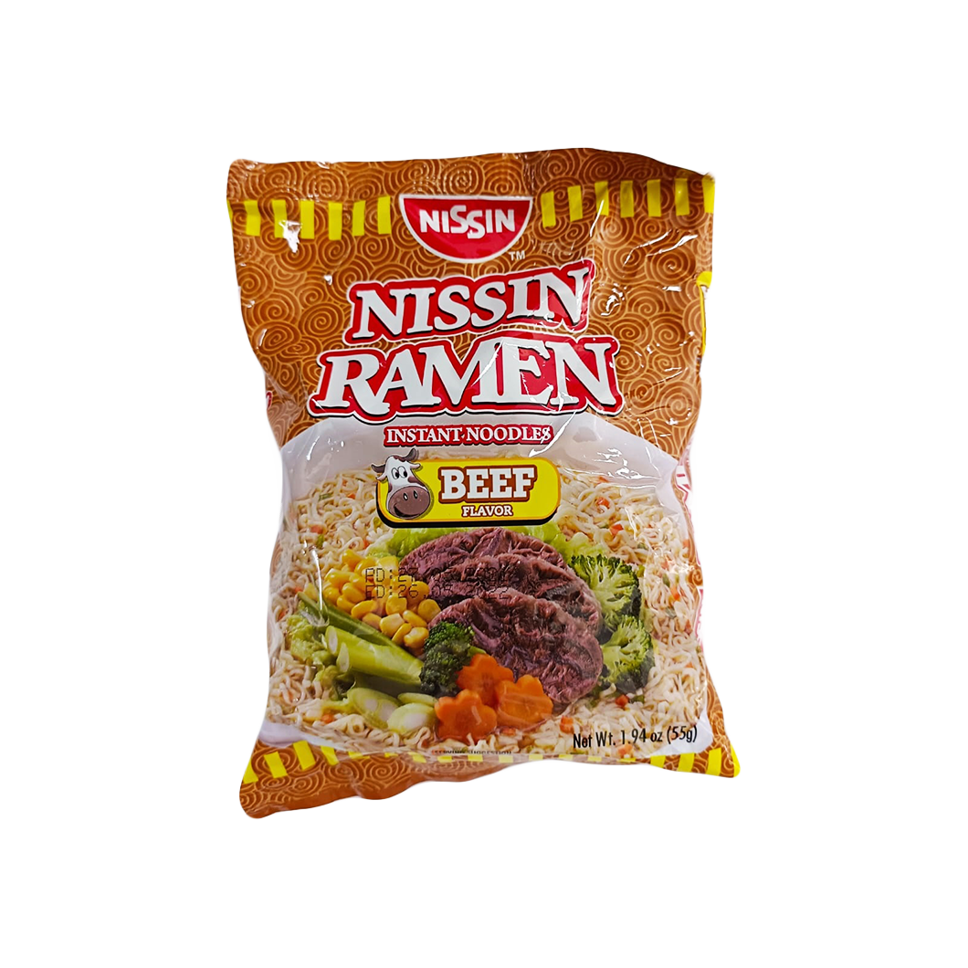 Nissin Ramen Instant Noodles - Beef