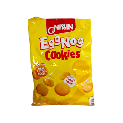 Nissin Eggnog Cookies 130g