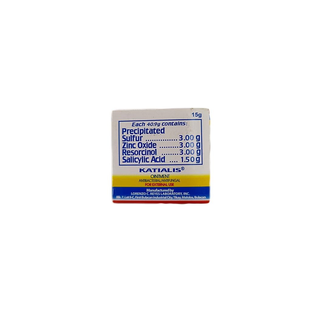 Katialis Ointment (Antibacterial/Antifungal) 15g