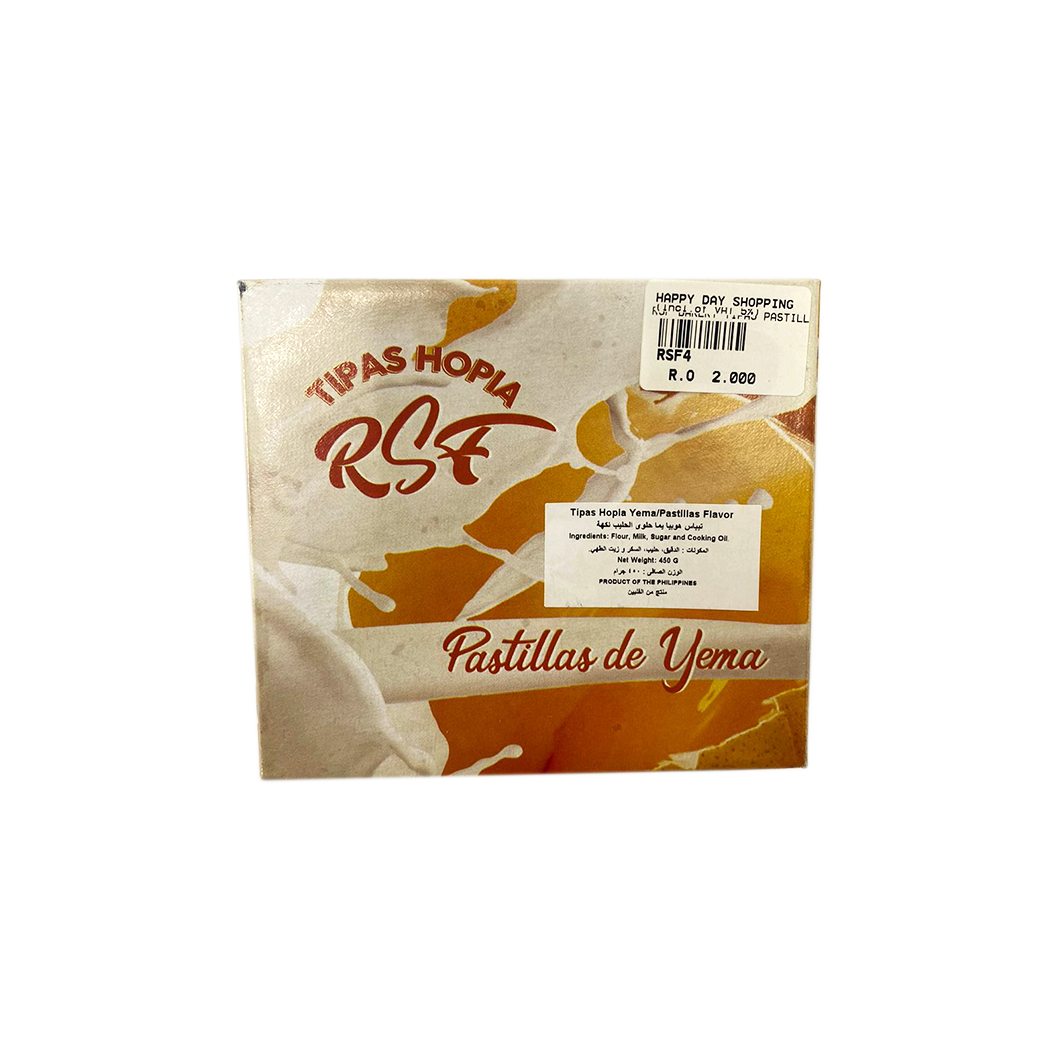 RSF Bakery Tipas Hopia Yema and Pastillas Flavor