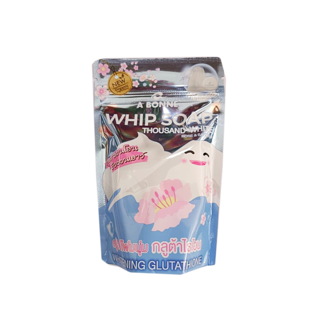 A Bonne Whip Soap Thousand White (100g)