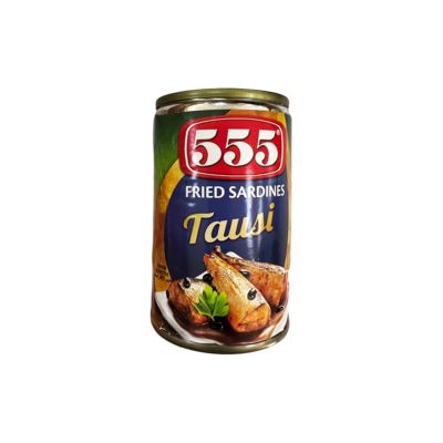555 Fried Sardines with Tausi 155g
