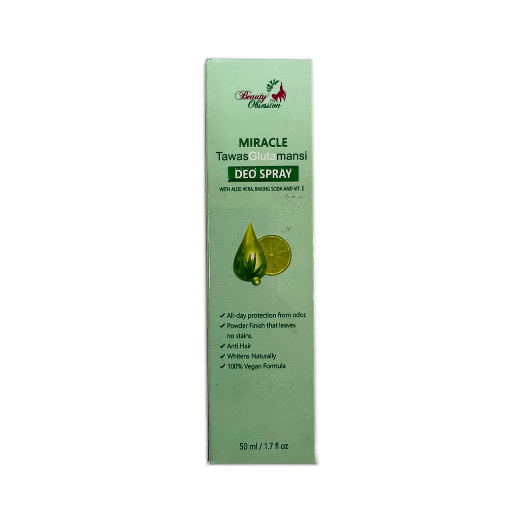 Beauty Obsession Miracle Tawas Gluta Mansi Deo Spray 50ml