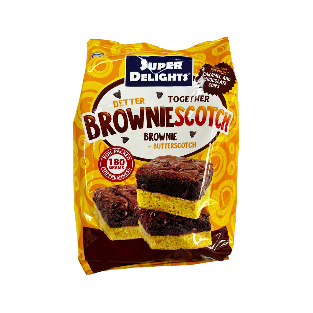 Super Delights Brownie Scotch Brownie + Butterscotch 180g