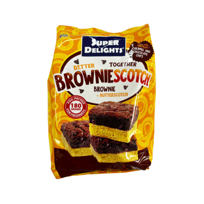 Super Delights Brownie Scotch Brownie + Butterscotch 180g