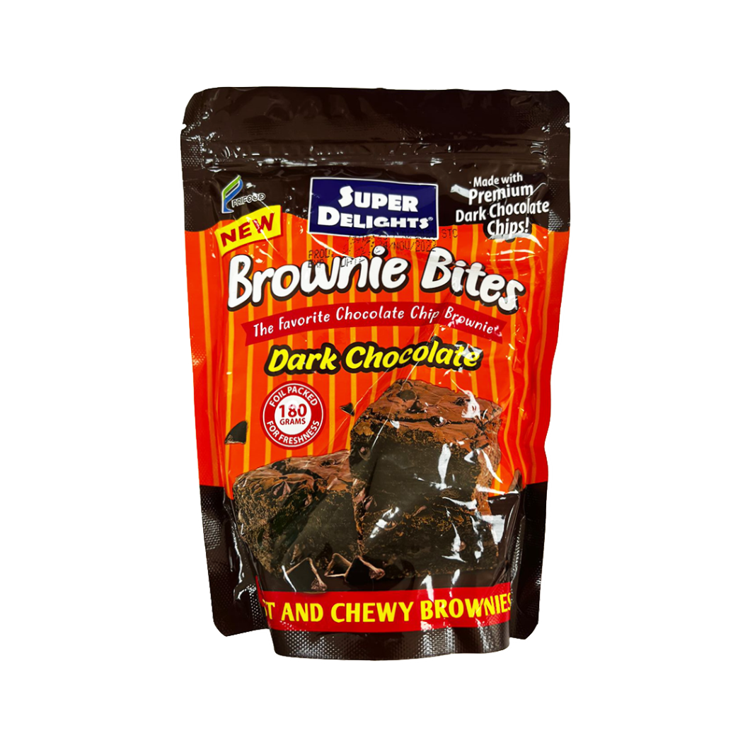 Super Delights Dark Chocolate Brownie Bites 180g