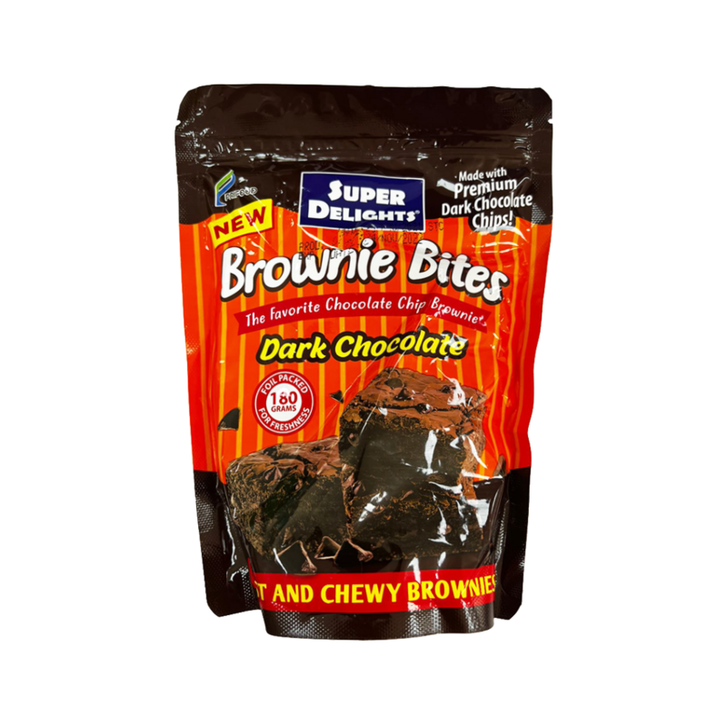 Super Delights Dark Chocolate Brownie Bites 180g