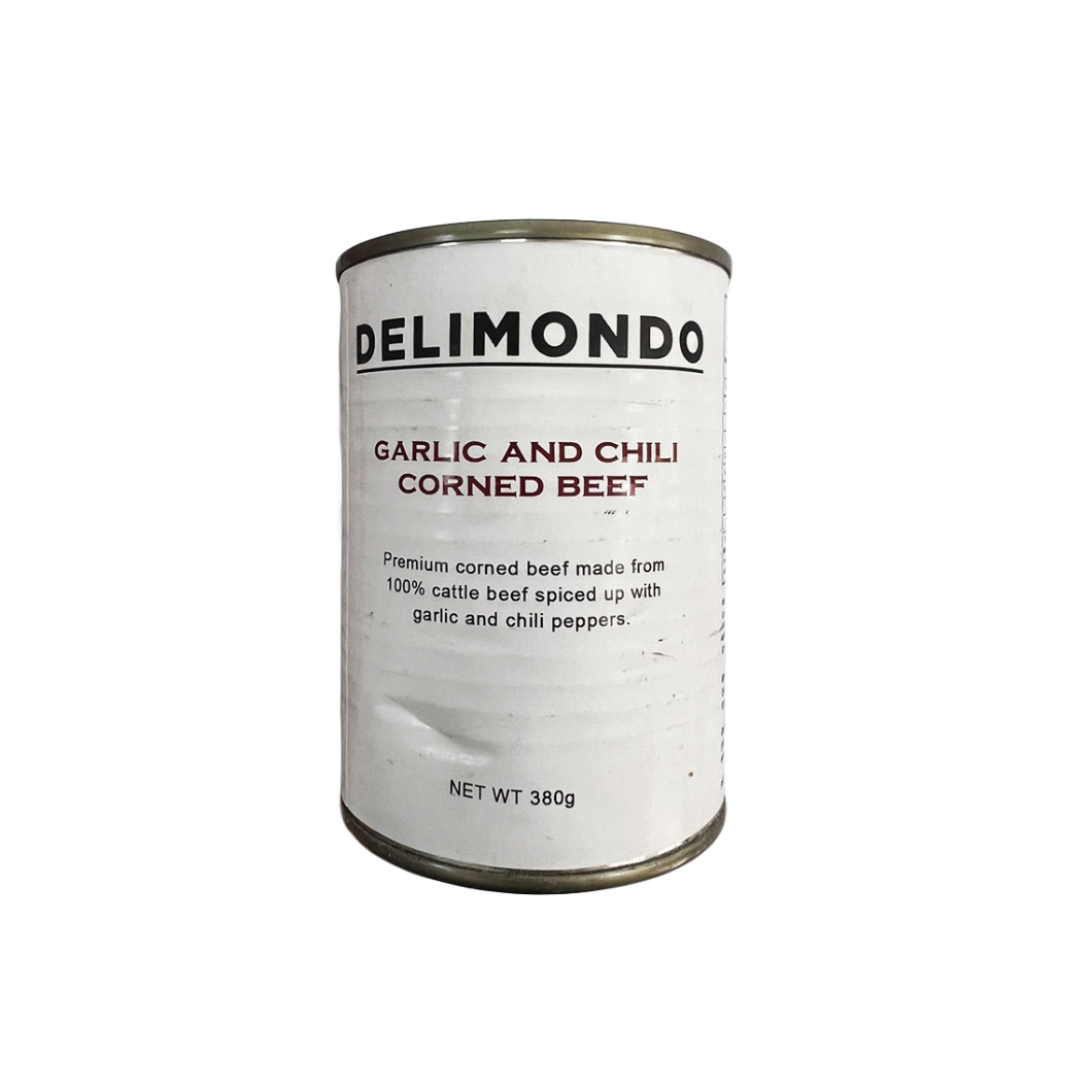 Delimondo Garlic and Chili Corned Beef 380g