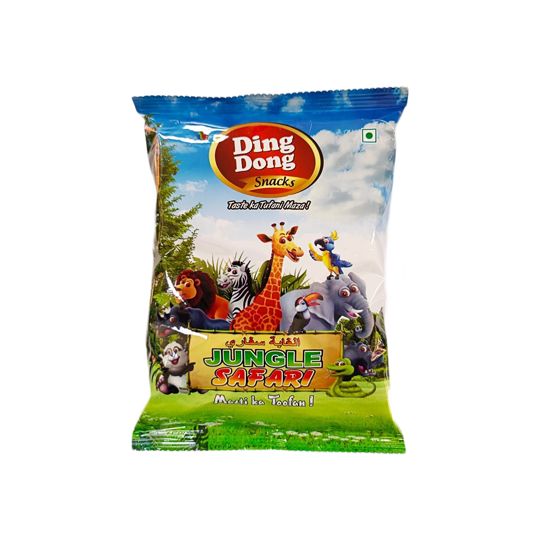 Ding Dong Jungle Safari Snacks 35g