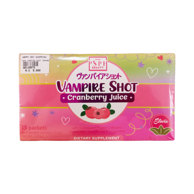 Vampire Shot Cranberry Juice 15packets