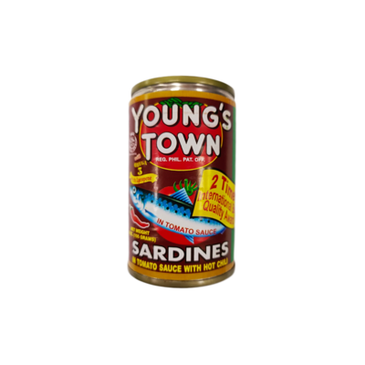 Young&#39;s Town Sardines - Hot Chili 155g