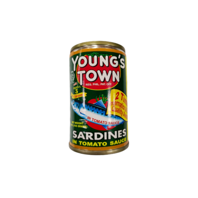 Young&#39;s Town Sardines - Green 155g