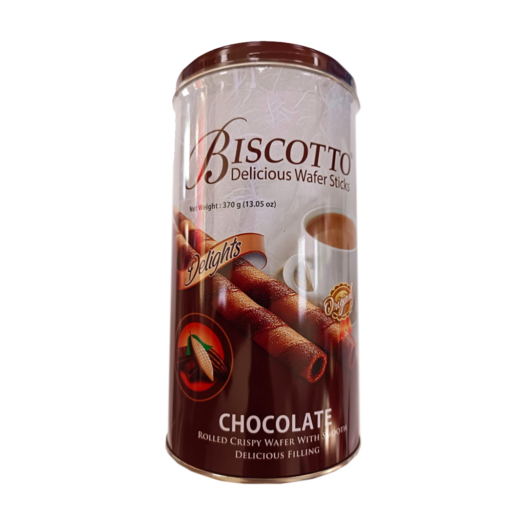 Biscotto Delicious Wafer Sticks 370g Chocolate