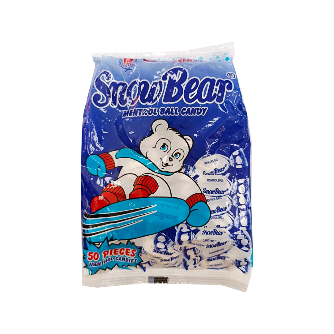 Snow Bear Menthol Ball Candy 50pc