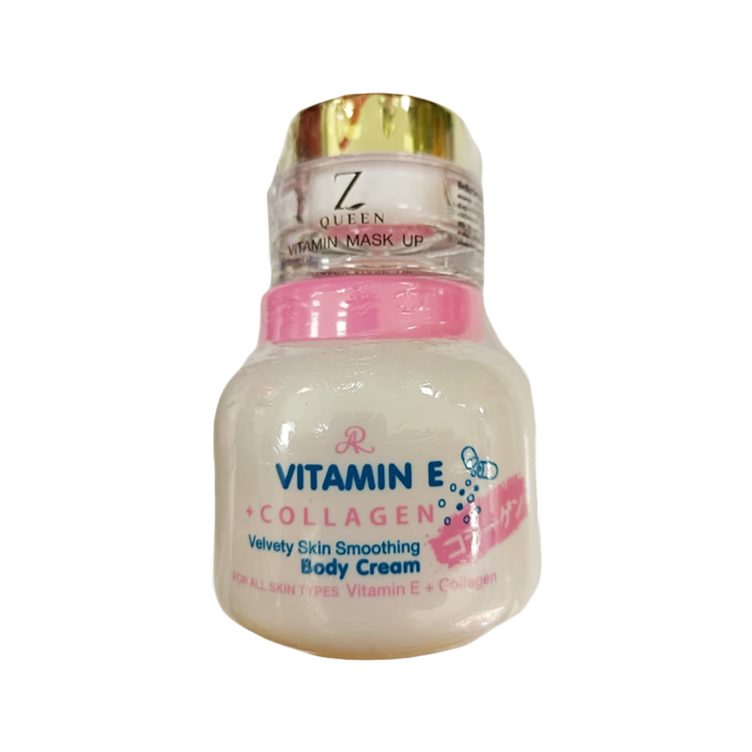 Vitamin E + Collagen Body Cream + Z Queen Vitamin Mask Up