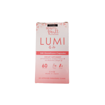 Beauty Vault Lumi 24H Glutathione Capsules (60 capsules)