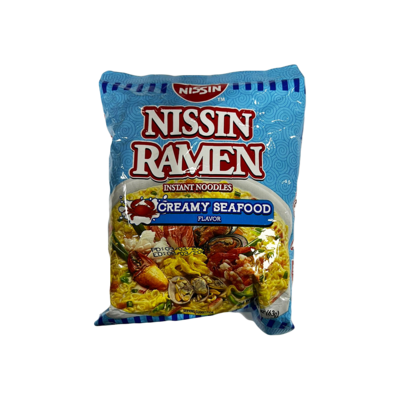 Nissin Ramen Instant Noodles - Creamy Seafood Flavor 63g