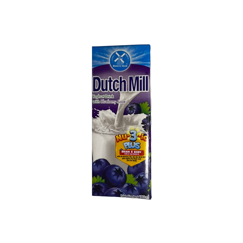 Dutch Mill Yoghurt Drink with Blueberry 180ml