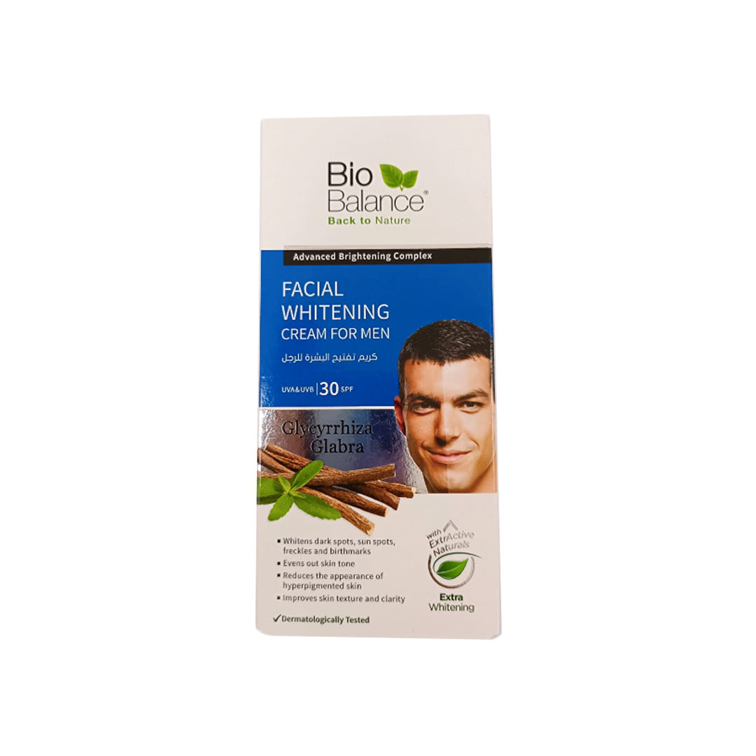 Bio Balance Facial Whitening Cream for Men 30SPF