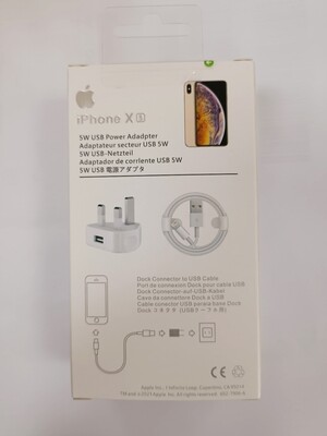 Iphone Xs Power Adaptor USB Cable