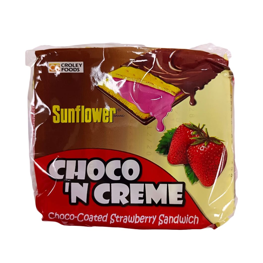 Croley Foods Choco Creme Choco Coated Strawberry Sandwich
