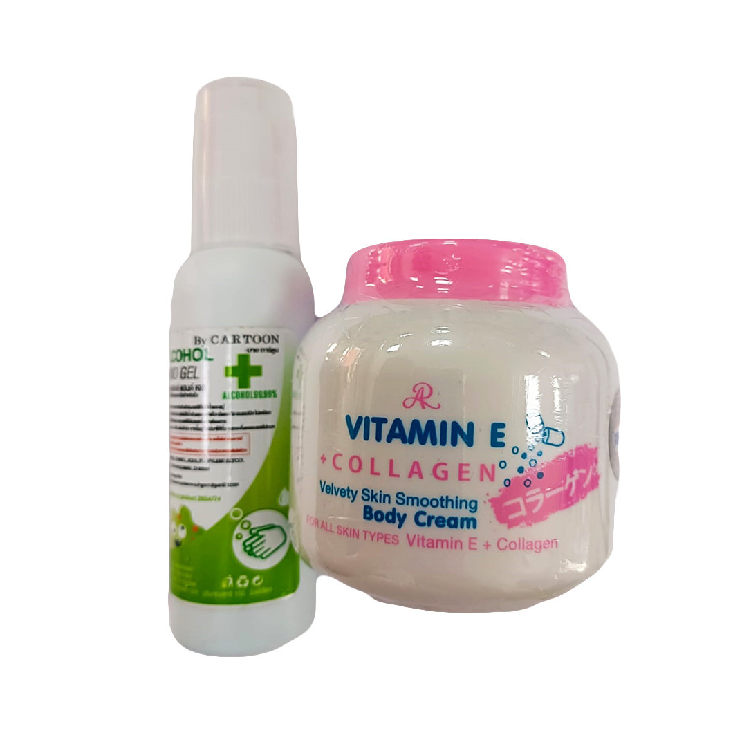 Promo Vitamin E Collagen and Alcohol Spray