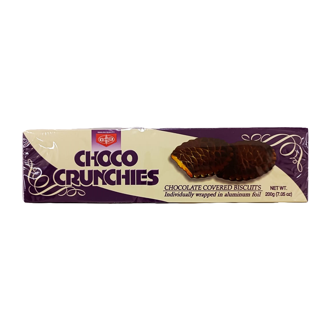 Choco Crunchies Chocolate Covered Biscuits 200g
