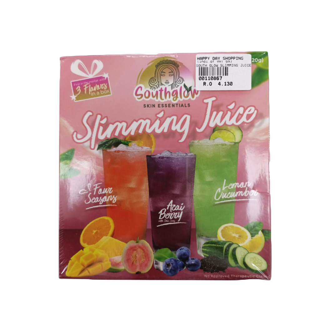 Southglow Slimming Juice 3 flavors