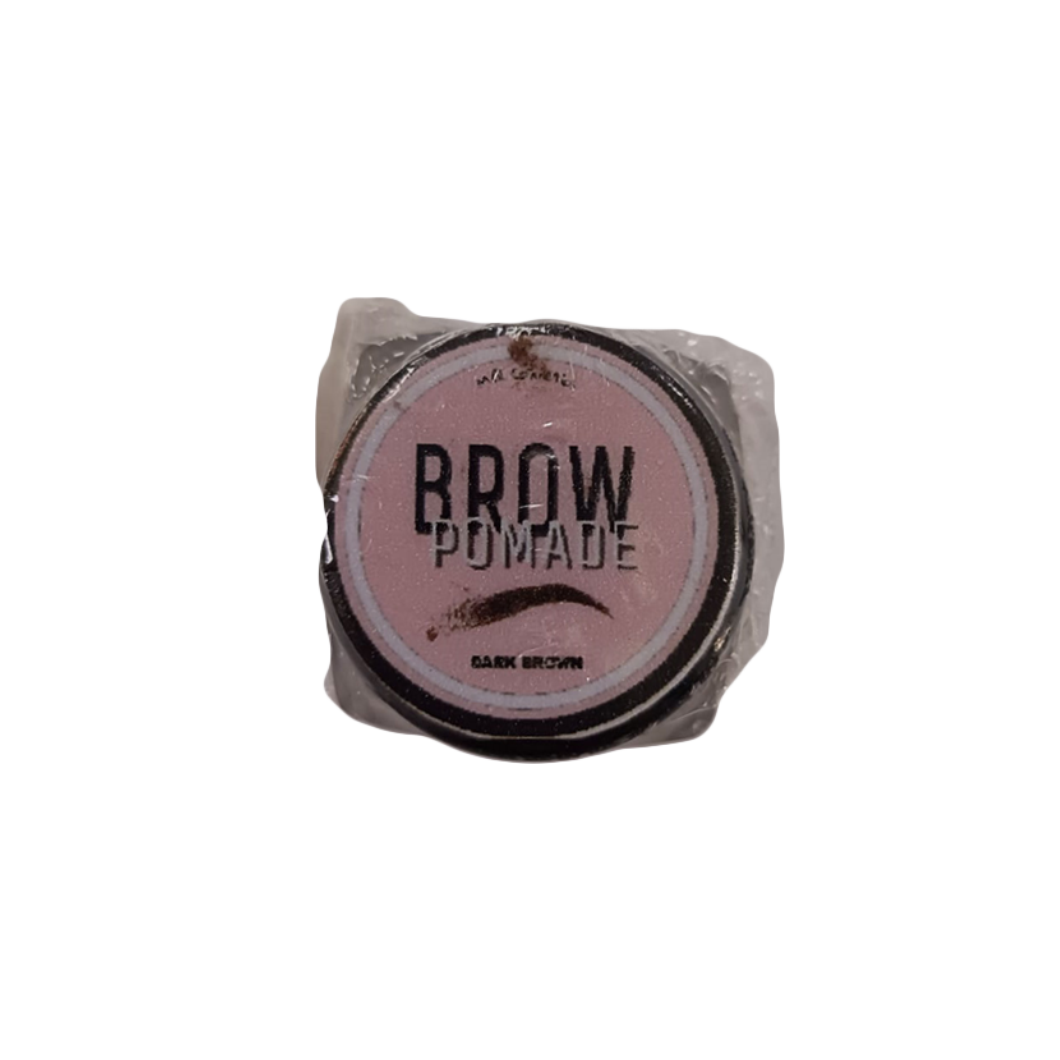 Eyebrow Dark Brown Brow Pomade with Brush