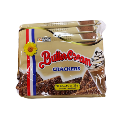 Butter Cream Crackers Mocha 10 packsx25g
