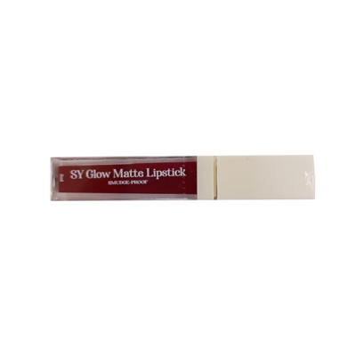 SY Glow Matte Lipstick 1 (Scarlet)