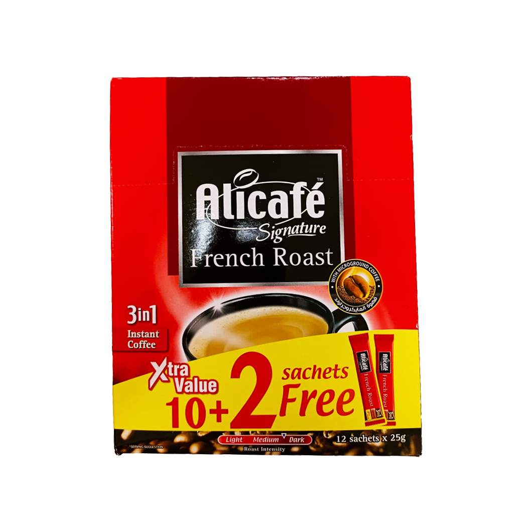 Alicafe French Roast 10+2 Free Sachets