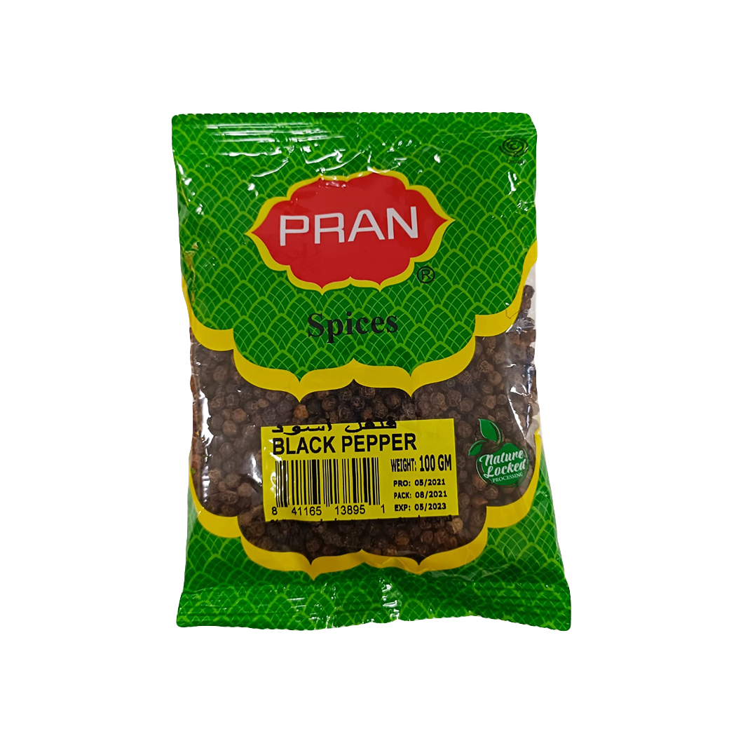 Pran Spices Black Pepper 100g