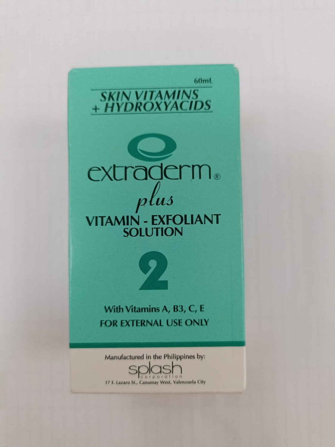 Extraderm 2 - Skin Vitamins + HydroxyAcids