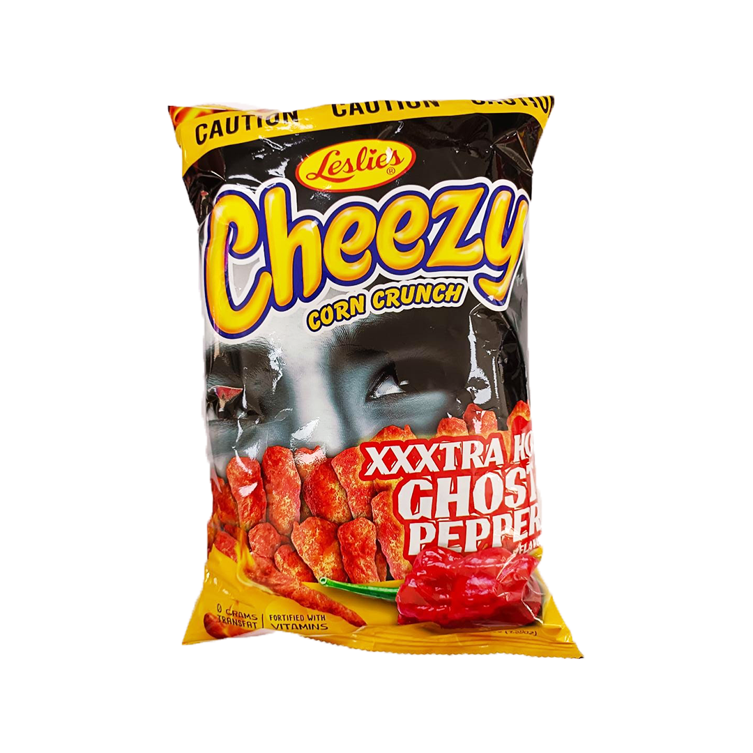 Leslie Cheezy Corn Corn Crunchy - XXXHOT SPICY (BIG)