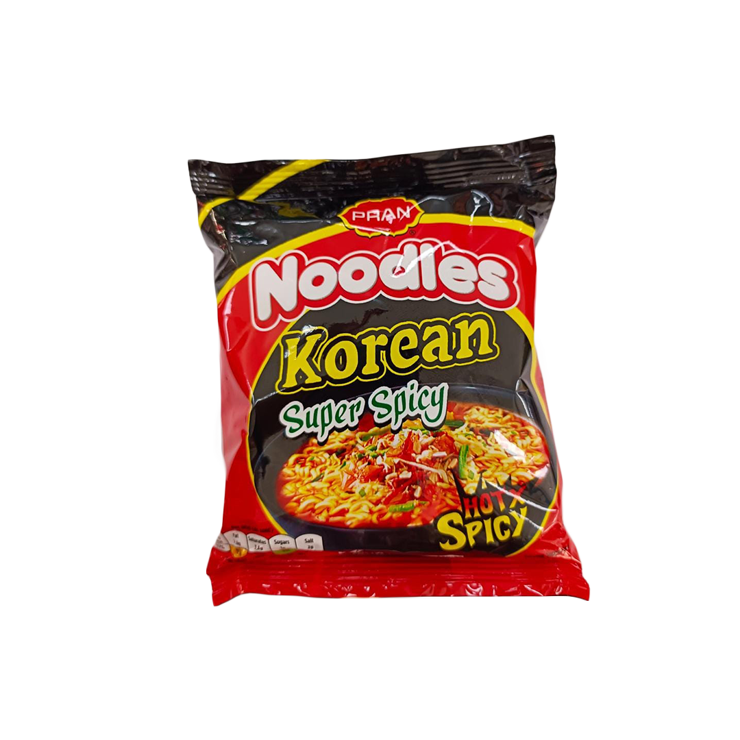 Pran Noodles Korean Super Spicy Hot & Spicy - 1 pc