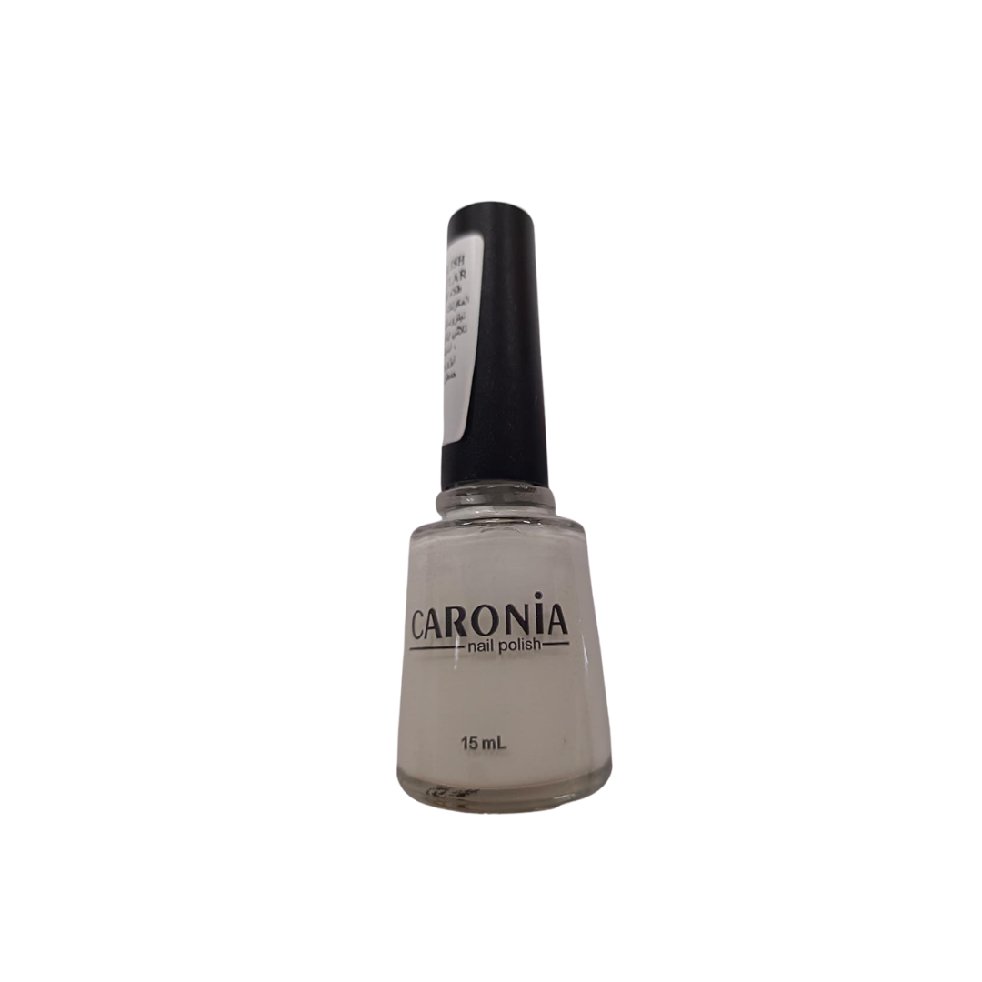 Caronia Nail Polish 15ml- White Satin  