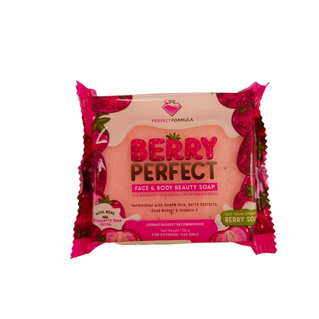 Perfect Formula Berry Perfect Face & Body Soap 100g