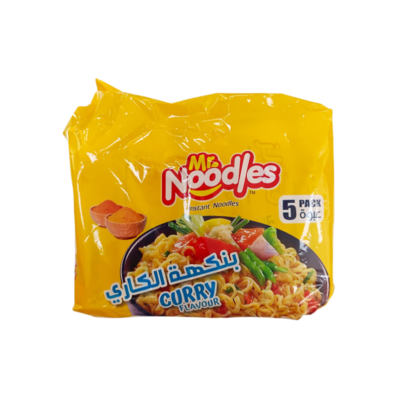 Mr Noodles Curry Flavor Pack (5pc)